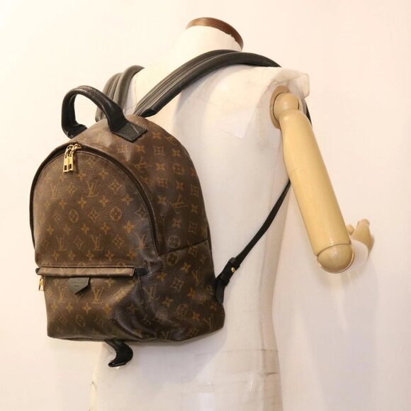 LOUIS VUITTON Monogram Palm Springs MM Backpack - Picture 1 of 16